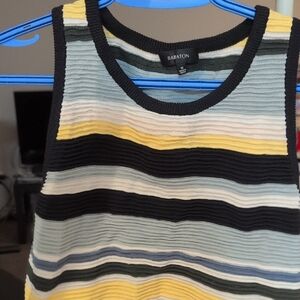 Babaton Multicolor Striped Tank Top